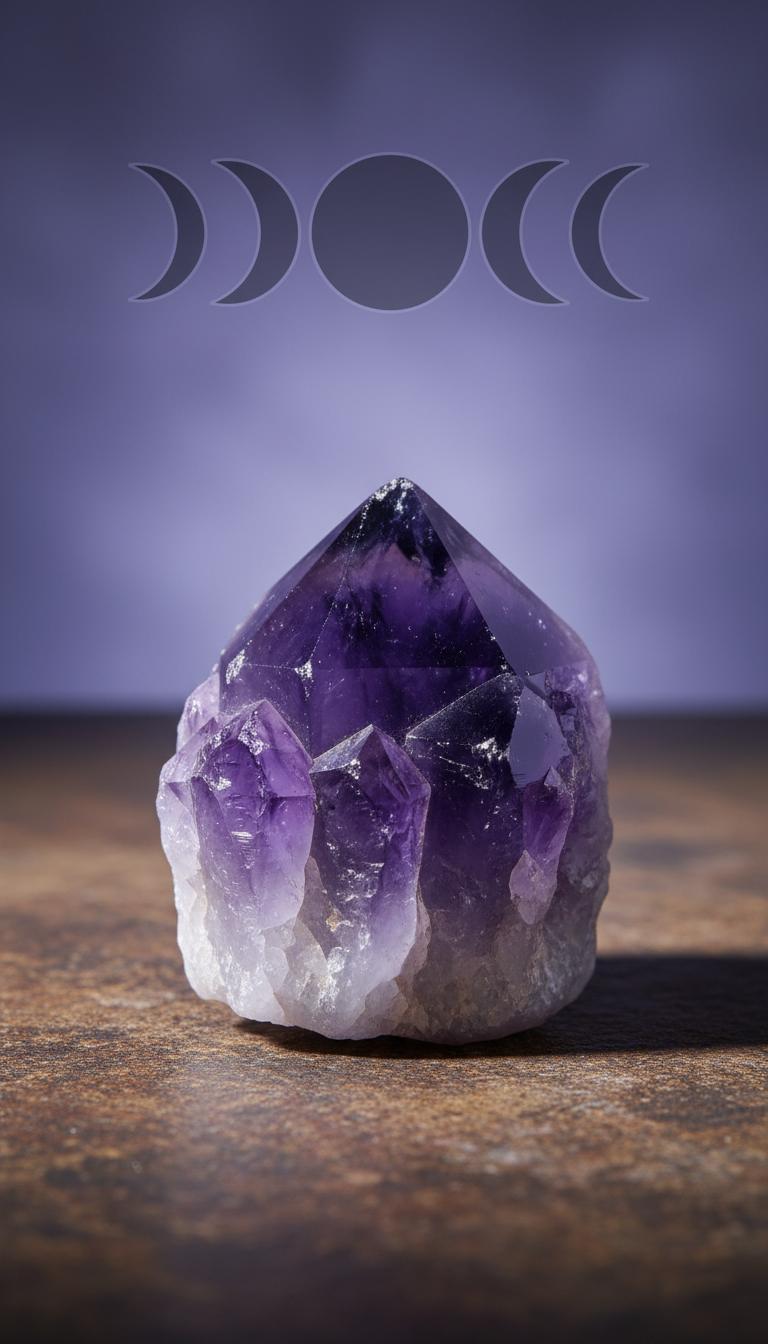 Raw Amethyst Ritual Crystal